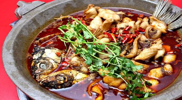 石鍋魚(yú)蒸汽發(fā)生器做出來(lái)的石鍋魚(yú)竟是如此鮮美可口！